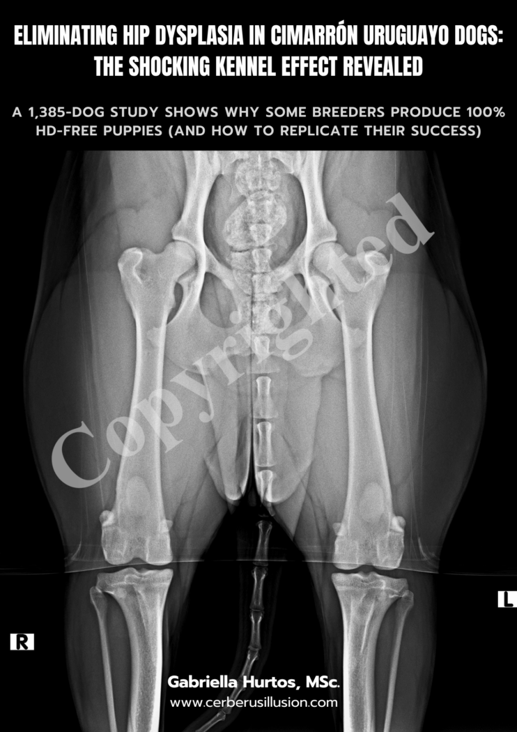 ELIMINATING HIP DYSPLASIA IN CIMARRÓN URUGUAYO DOGS: THE SHOCKING KENNEL EFFECT REVEALED A 1,385-Dog Study Shows Why Some Breeders Produce 100% HD-Free Puppies (And How to Replicate Their Success)